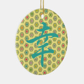 Glück in der japanischen Keramik Ornament (Rechts)