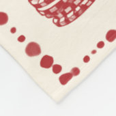 Glück in der Liebe Cocktail Junggeselinnen-Abschie Fleecedecke (Ecke)