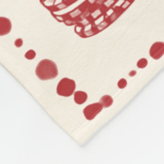 Glück in der Liebe Cocktail Junggeselinnen-Abschie Fleecedecke (Ecke)