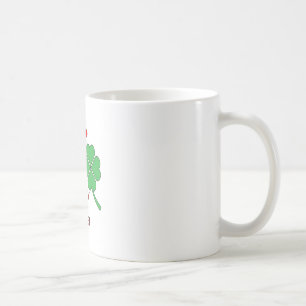 Glück in der Liebe Herz klebrig Kaffeetasse