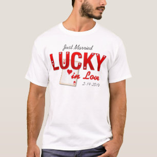 Glück in der Liebe nach Maß T-Shirt