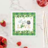 Glück in der Liebe Napkins Serviette (Beispiel)