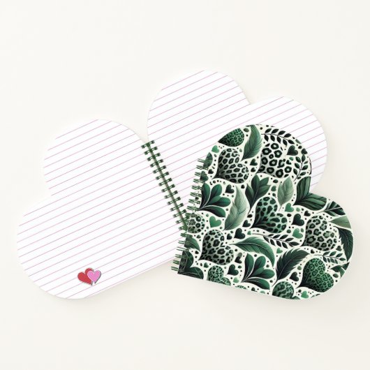 Glück in der Liebe Notizblock (Innenseite)