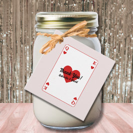 Glück in der Liebe Paare Dusche Vielen Dank Geschenkanhänger