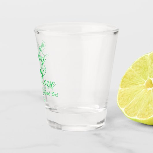 Glück in der Liebe Schnapsglas (Rechts)