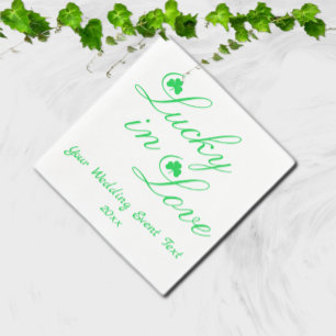 Glück in der Liebe Serviette