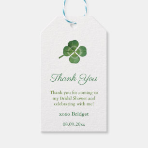 Glück in der Liebe St Patricks Brautparty Gefallen Geschenkanhänger
