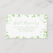 Glück in der Liebe St. Patrick's Day Brautparty Begleitkarte (Vorderseite)