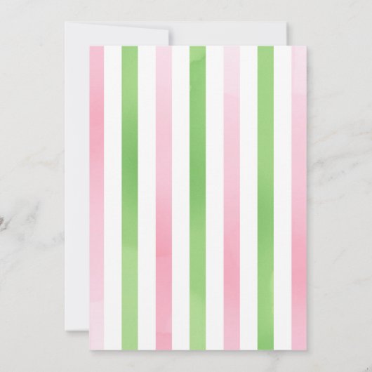 Glück in der Liebe St. Patrick's Day Brautparty Einladung (Rückseite)