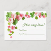 Glück in der Liebe St. Patrick's Day Brautparty Ga Begleitkarte (Vorderseite)