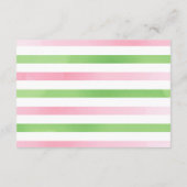 Glück in der Liebe St. Patrick's Day Brautparty Ga Begleitkarte (Rückseite)