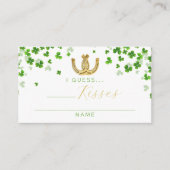 Glück in der Liebe St. Patrick's Day Brautparty Ga Begleitkarte (Vorderseite)