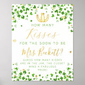 Glück in der Liebe St. Patrick's Day Brautparty Ga Foliendrucke (Vorderseite)