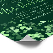 Glück in der Liebe St. Patrick's Day Brautparty Ga Poster (Ecke)