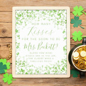 Glück in der Liebe St. Patrick's Day Brautparty Ga Poster