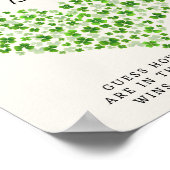 Glück in der Liebe St. Patrick's Day Brautparty Ga Poster (Ecke)