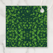 Glück in der Liebe St. Patrick's Day Brautparty Geschenkanhänger (Rückseite)