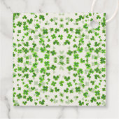 Glück in der Liebe St. Patrick's Day Brautparty Geschenkanhänger (Rückseite)