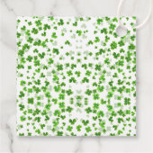 Glück in der Liebe St. Patrick's Day Brautparty Geschenkanhänger (Rückseite)