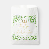 Glück in der Liebe St. Patrick's Day Brautparty Geschenktütchen (Vorderseite)