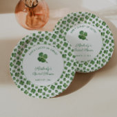 Glück in der Liebe St Patrick's Day Brautparty Par Pappteller