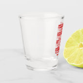 Glück in der Liebe Vegas Junggeselinnen-Abschied S Schnapsglas (Links)