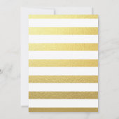 Glück in der Liebe | Verlobungsparty Einladung (Rückseite)