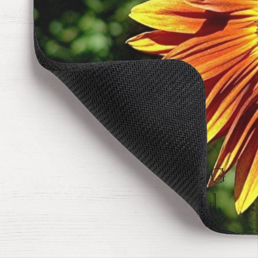 "Glück in der Orange " Mousepad (Ecke)