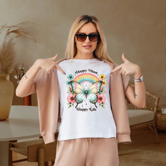 Glück in einem glücklichen Leben T-Shirt