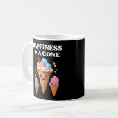 Glück in einem Kon Kaffeetasse (Vorderseite Links)