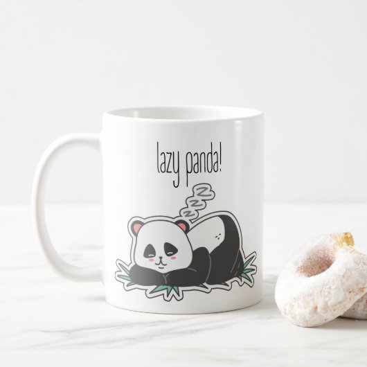 Glück in einer Tasse (Mit Donut)
