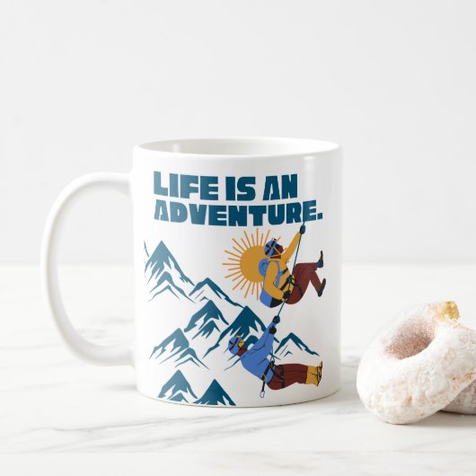 Glück in einer Tasse (Mit Donut)