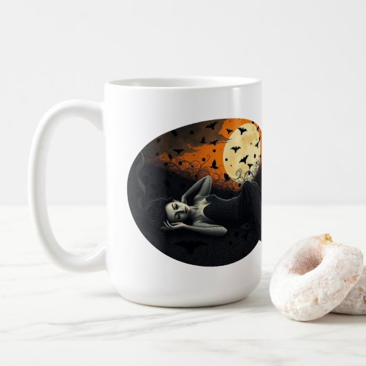 Glück in jeder Tasse Tasse (Mit Donut)