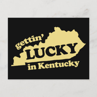 Glück in Kentucky Postkarte