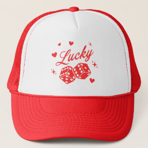 Glück in Liebe-Vegas Bachelorette Trucker Hat Truckerkappe