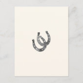 Glück in Richtung Liebe Begleitkarte (Rückseite)