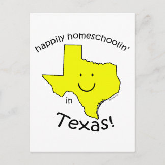 Glück in Texas Postkarte