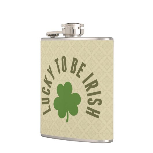 Glück, irisch zu sein flachmann (Links)