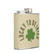 Glück, irisch zu sein flachmann (Rechts)