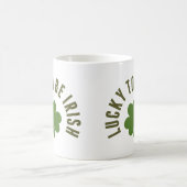 Glück, irisch zu sein kaffeetasse (Mittel)