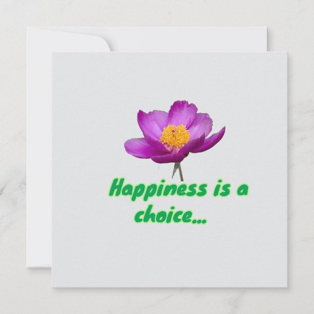 Glück ist (Vorderseite)