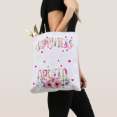 Glück ist Abuela Floral Mimi Mutter. Tasche (Von Nahem)