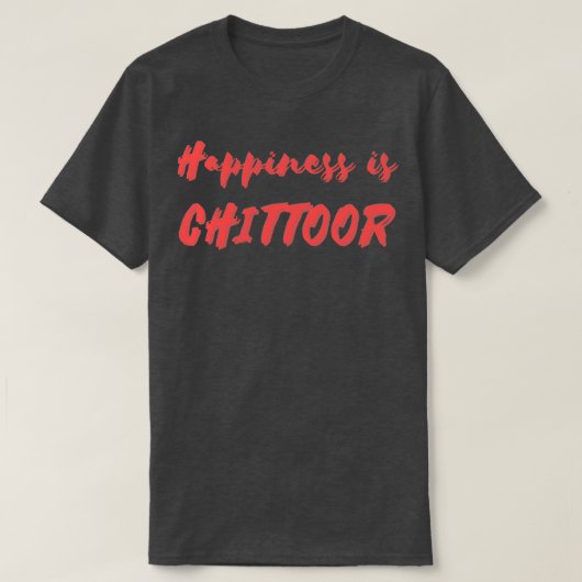 Glück ist Chittoor T-Shirt (Design vorne)