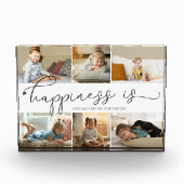 Glück ist | Daddy 6 Foto Collage (Vorderseite)