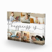 Glück ist | Daddy 6 Foto Collage (Rechts)