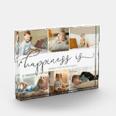 Glück ist | Daddy 6 Foto Collage (Links)