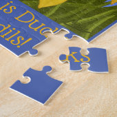 Glück ist Daffodils und Enten Puzzle (Seite)