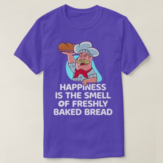 Glück ist der Geruch nach frisch gebackenem Backof T-Shirt (Design vorne)