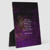 Glück ist der Schlüssel zum Erfolg Fotoplatte (Seite)