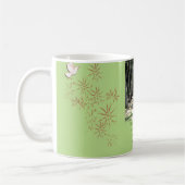 Glück ist der Weg. Buddha Zitat - Kaffeezubereitun Kaffeetasse (Links)